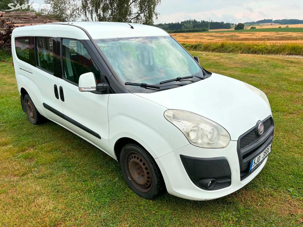 Fiat Dobló, JTD 77kW, led display, 5 míst